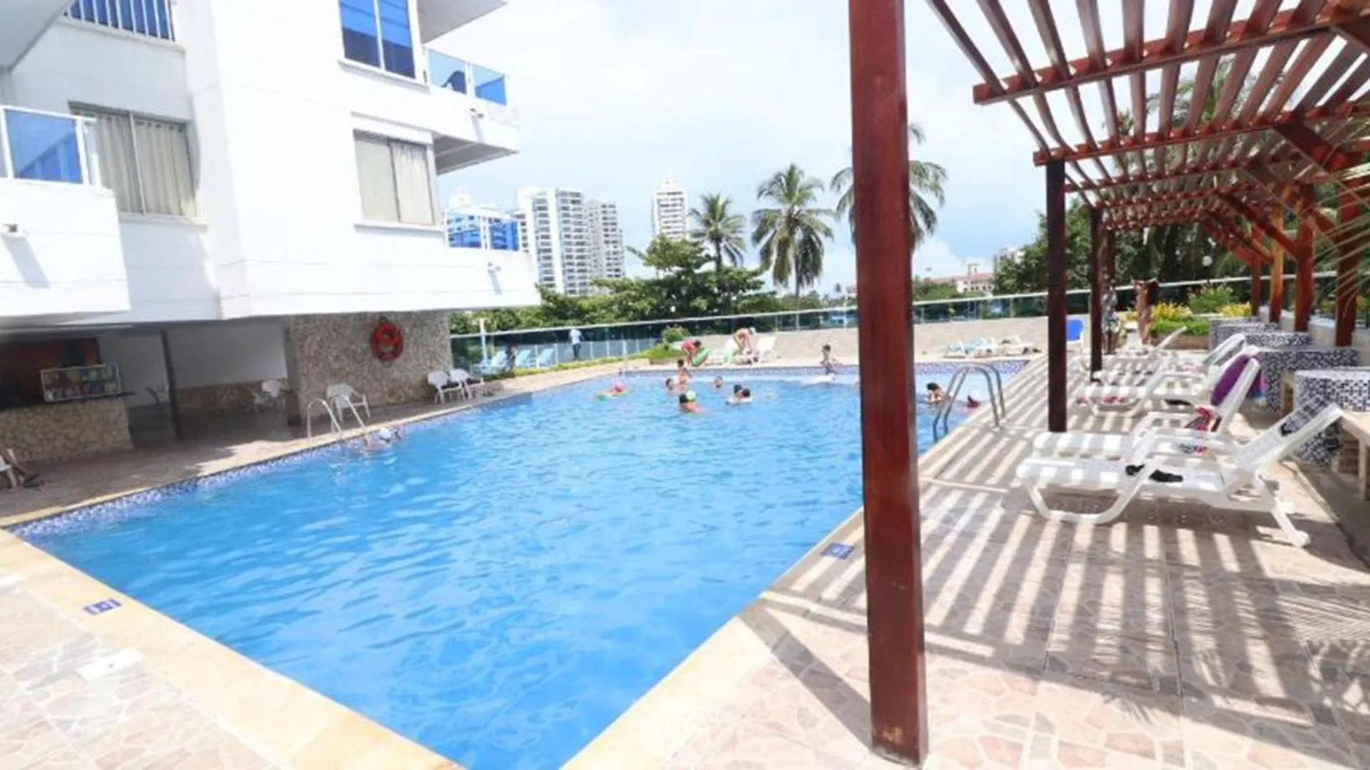 Apartament 1C-Al2J Apartamento De 1 Alcoba Cerca Al Mar Con Aire Acondicionado Piscina Y Wifi Kartagena Kolumbia