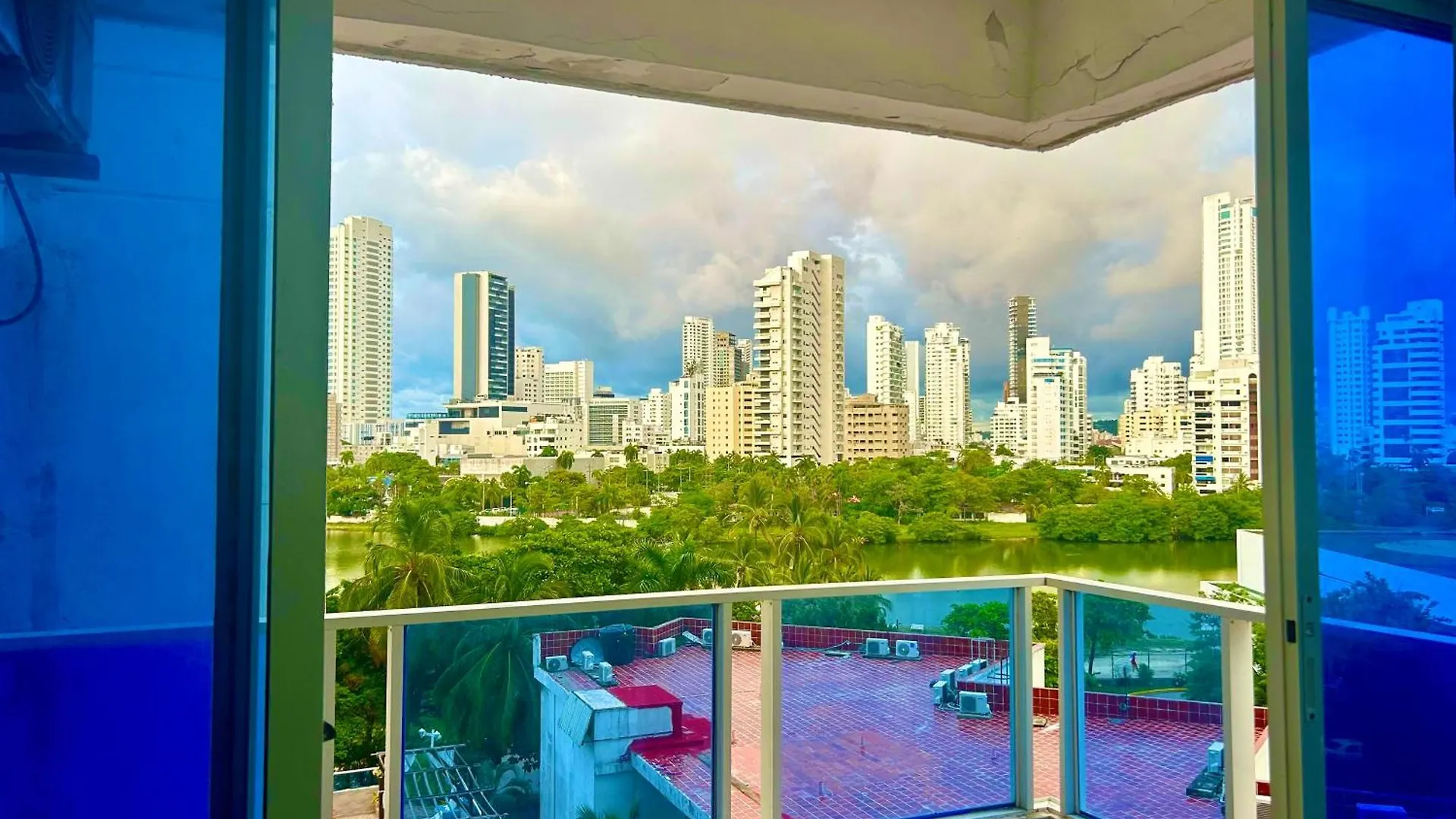 1C-Al2J Apartamento De 1 Alcoba Cerca Al Mar Con Aire Acondicionado Piscina Y Wifi Cartagena